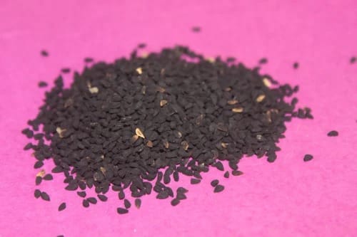 Nigella sativa (Kalonji) raw botanical material