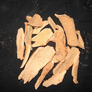 Dried bark of Symplocos racemosa (Lodhra), the part used for extraction.