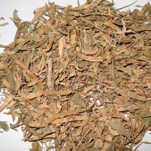 Dried Tephrosia purpurea (Sarponkha) herb, the raw material for this extract.