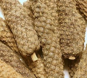 Trikatu raw botanical material